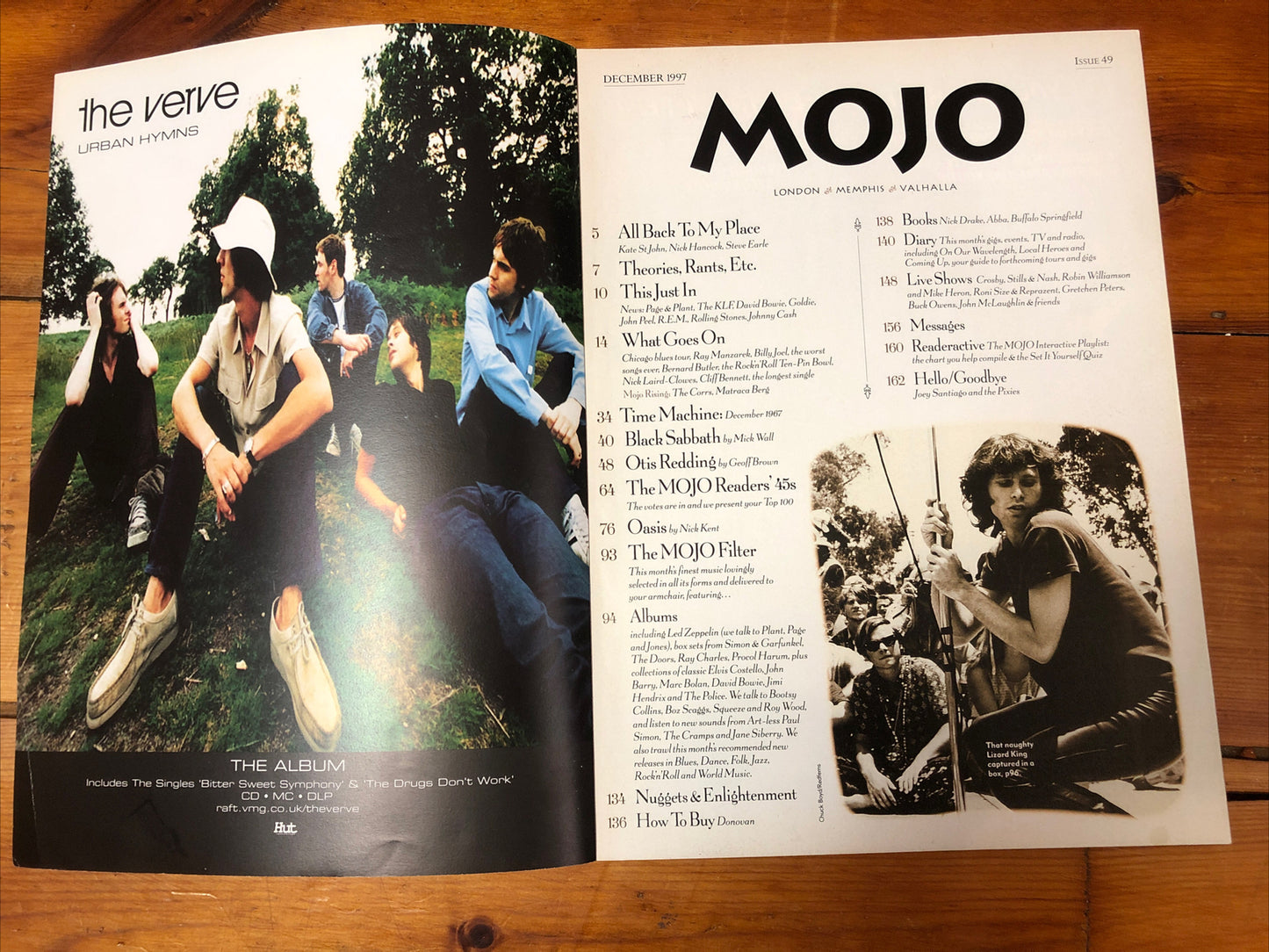 Mojo 49 December 1997 In Good Vintage Condition Magazine