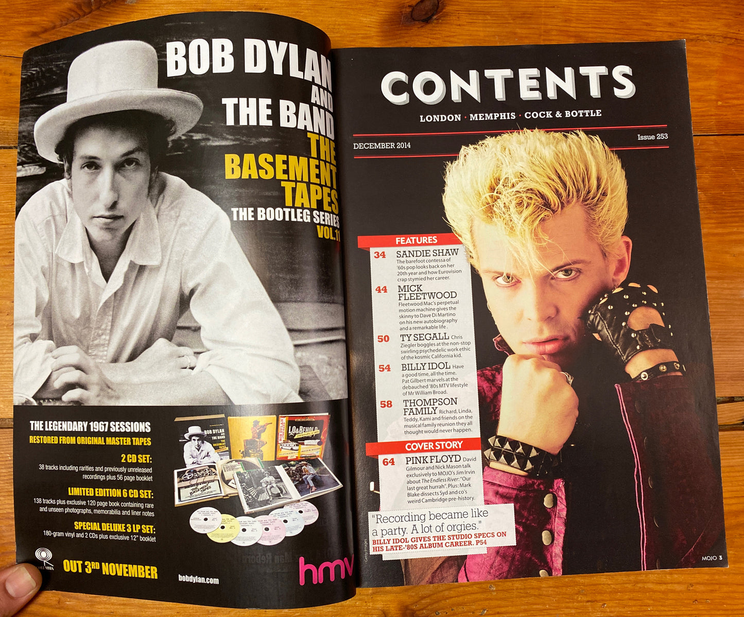 Mojo 253 December 2014 In Good Vintage Condition Magazine