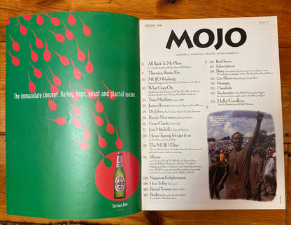 Mojo 57 August 1998 In Good Vintage Condition Magazine