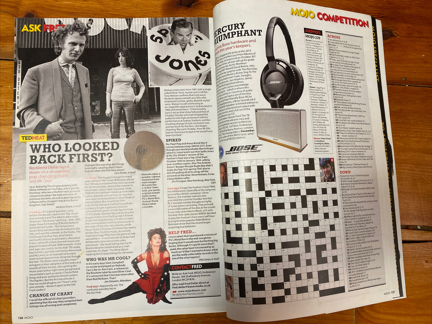 Mojo 241 December 2013 In Good Vintage Condition Magazine