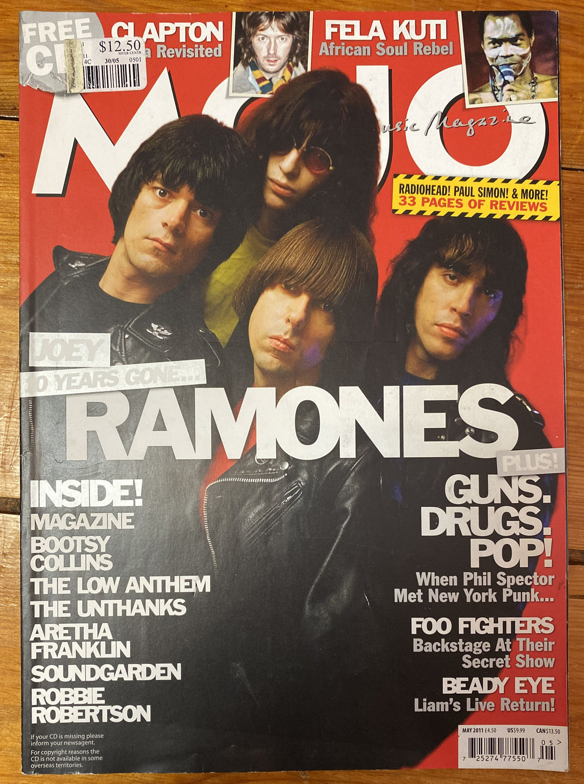 Mojo 210 May 2011 In Good Vintage Condition Magazine
