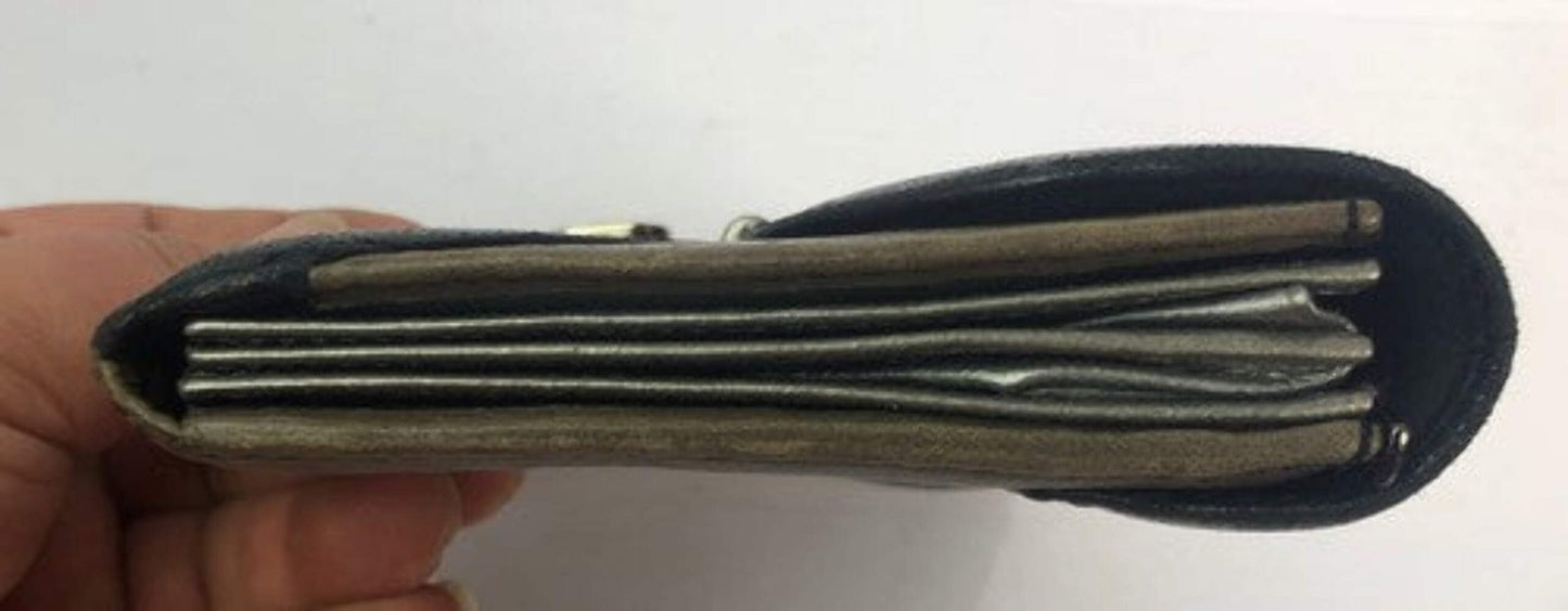 F24 Genuine Mimco Black / Brown Wallet Purse In Good Condition