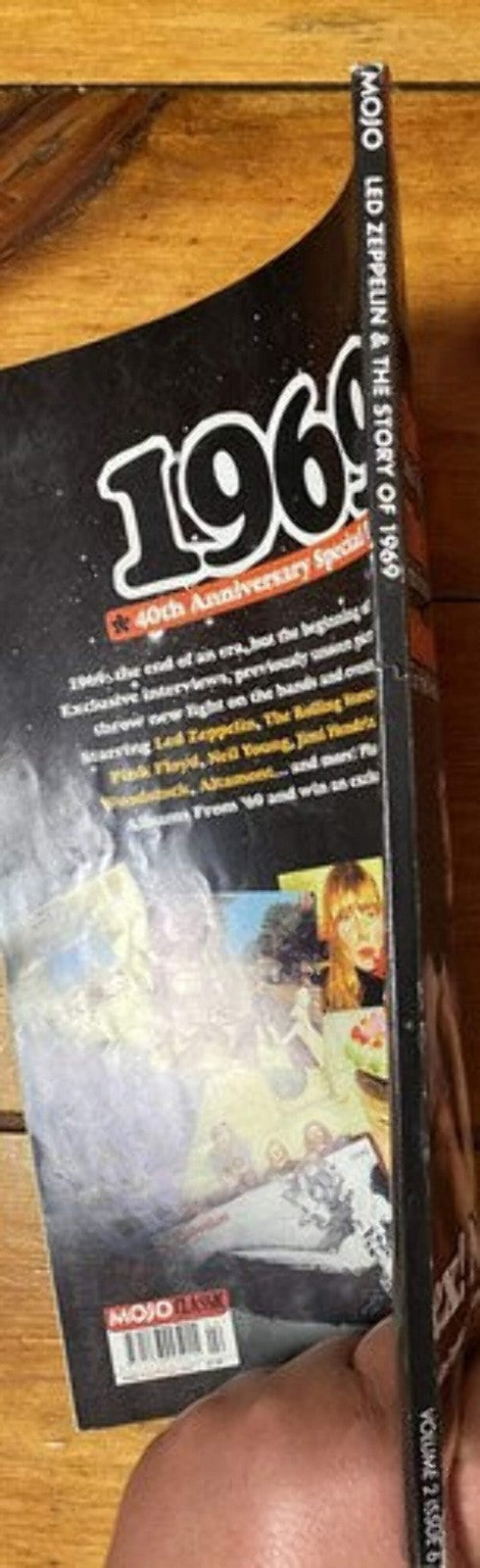 Mojo Led Zeppelin & The Story Of 1969 In Good Vintage Condition Magazine