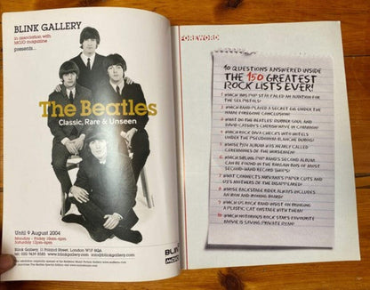 Mojo The 150 Greatest Rock Lists Ever In Good Vintage Condition Magazine