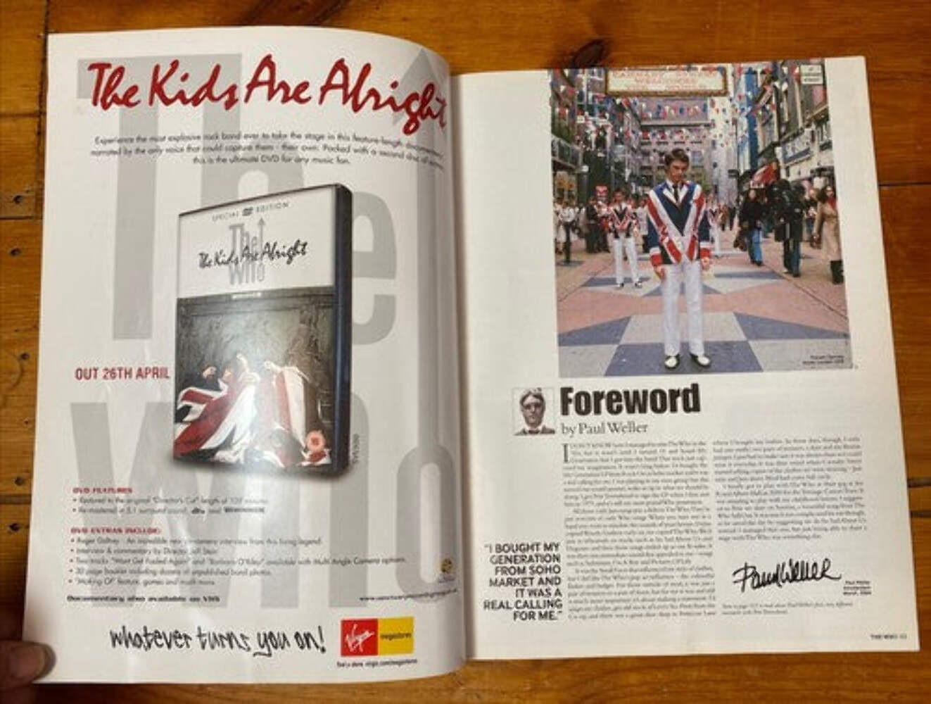 Mojo The Who Edition In Good Vintage Condition Magazine