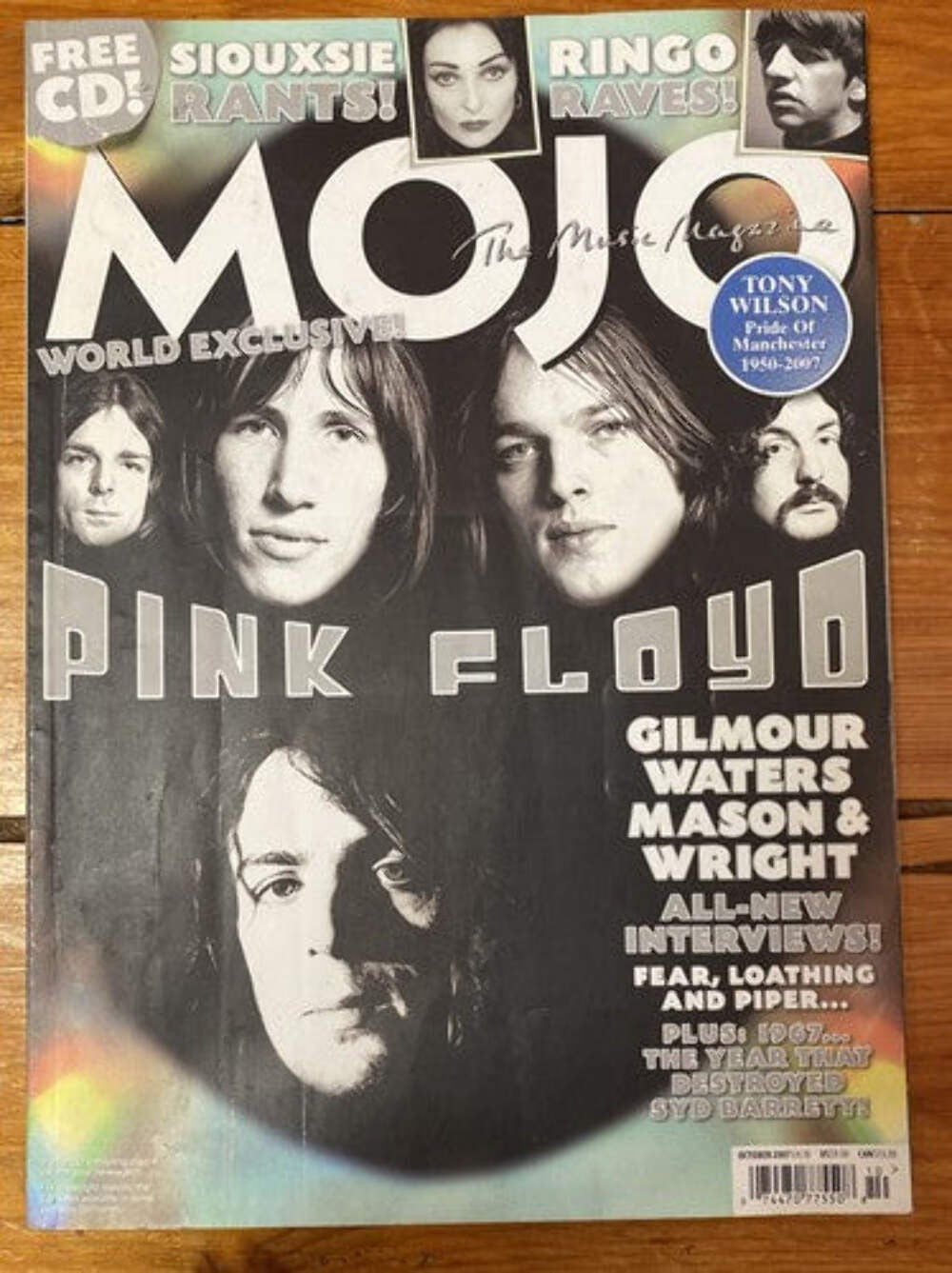 Mojo 167 October 2007 In Good Vintage Condition Magazine