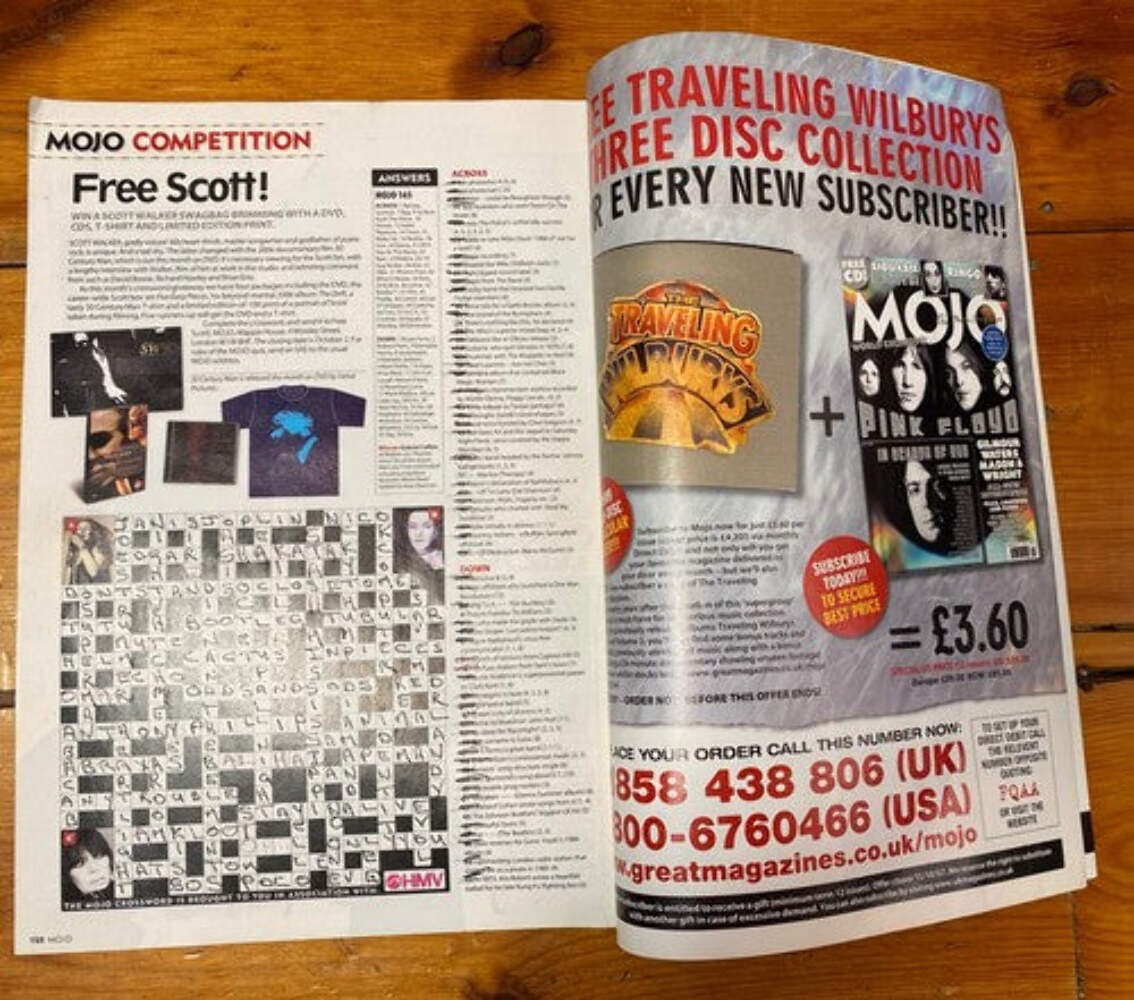 Mojo 167 October 2007 In Good Vintage Condition Magazine