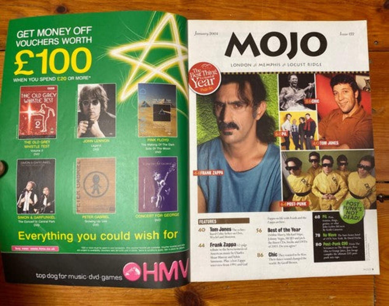 Mojo 122 January 2004 In Good Vintage Condition Magazine