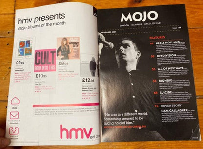 Mojo 168 November 2007 In Good Vintage Condition Magazine