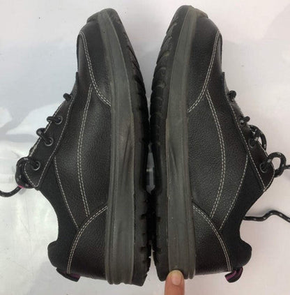 F127 Safety Jogger Heavy Duty Work Shoes Black US 8 UK 5.5 In Good Condition