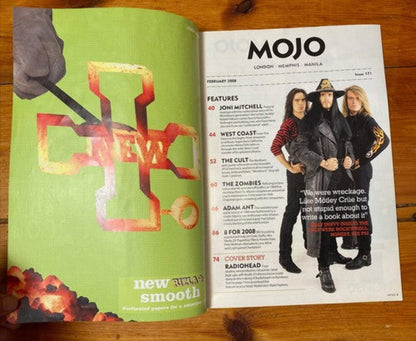 Mojo 171 February 2008 In Good Vintage Condition Magazine