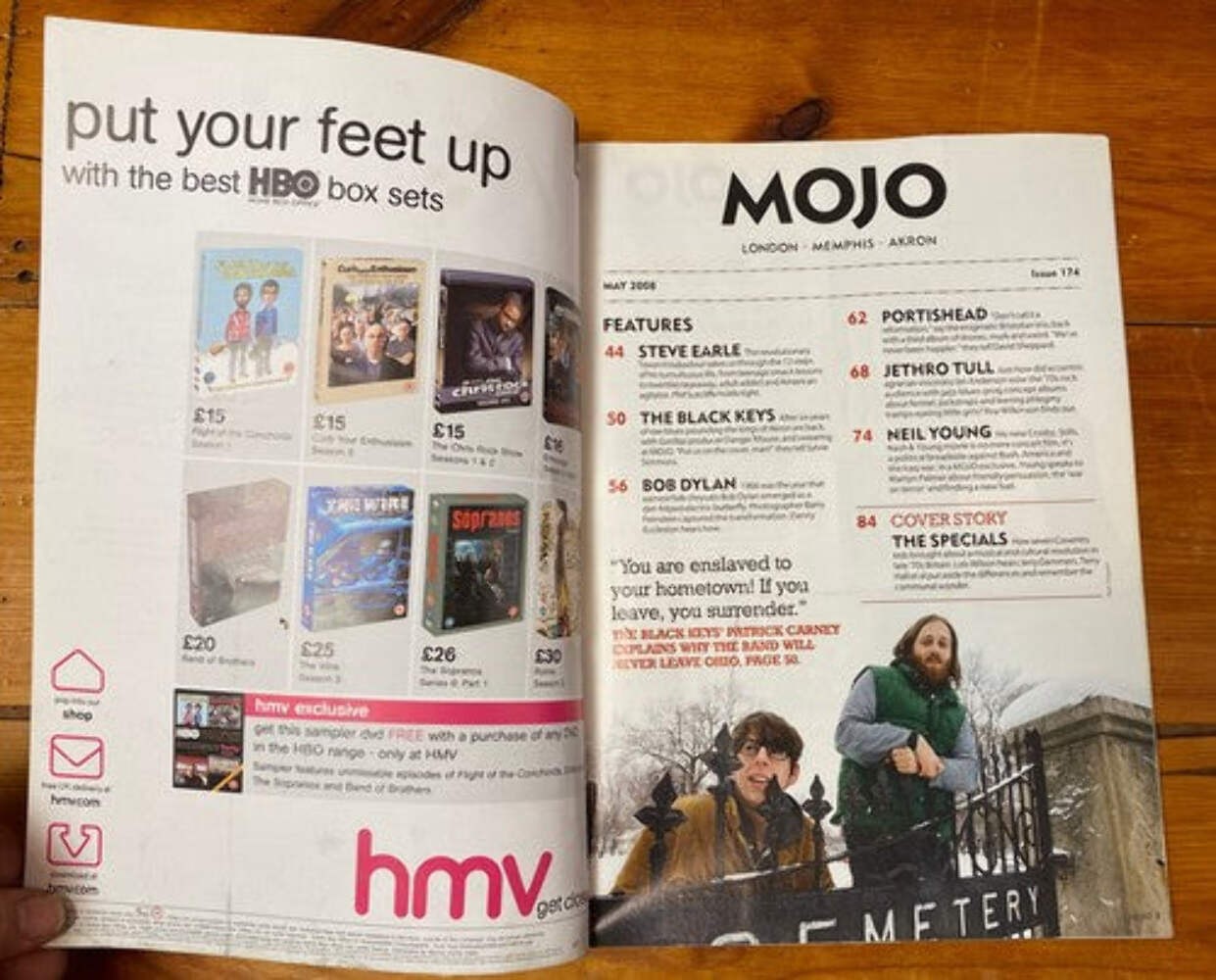 Mojo 174 May 2008 In Good Vintage Condition Magazine