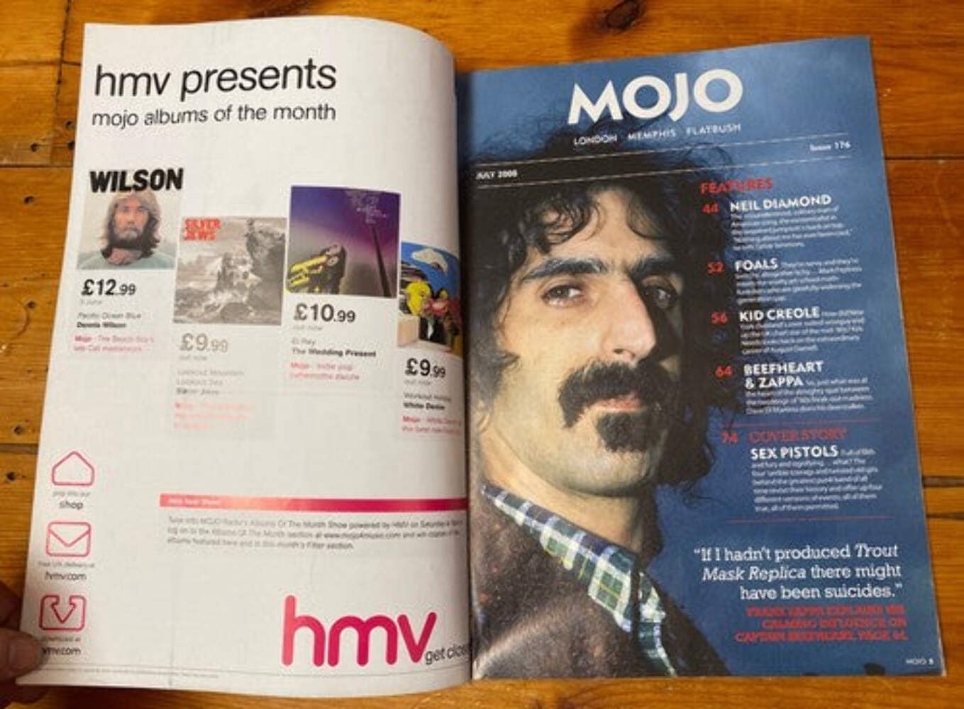 Mojo 176 July 2008 In Good Vintage Condition Magazine