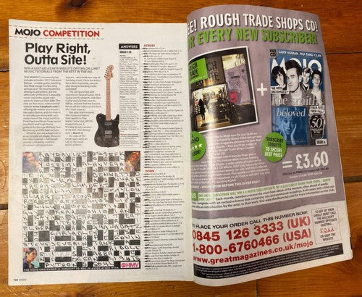 Mojo 172 March 2008 In Good Vintage Condition Magazine