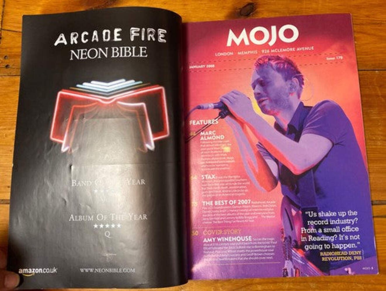 Mojo 170 January 2008 In Good Vintage Condition Magazine