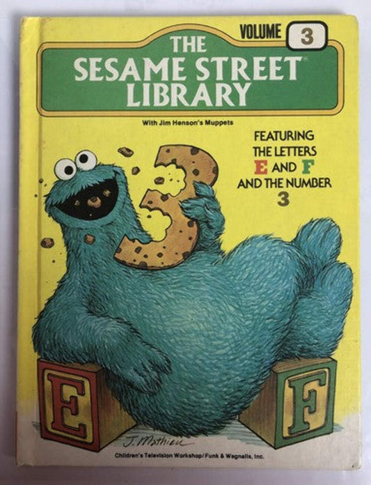 The Sesame Street Library Volume 3 1978 with Jim Henson's Muppets
