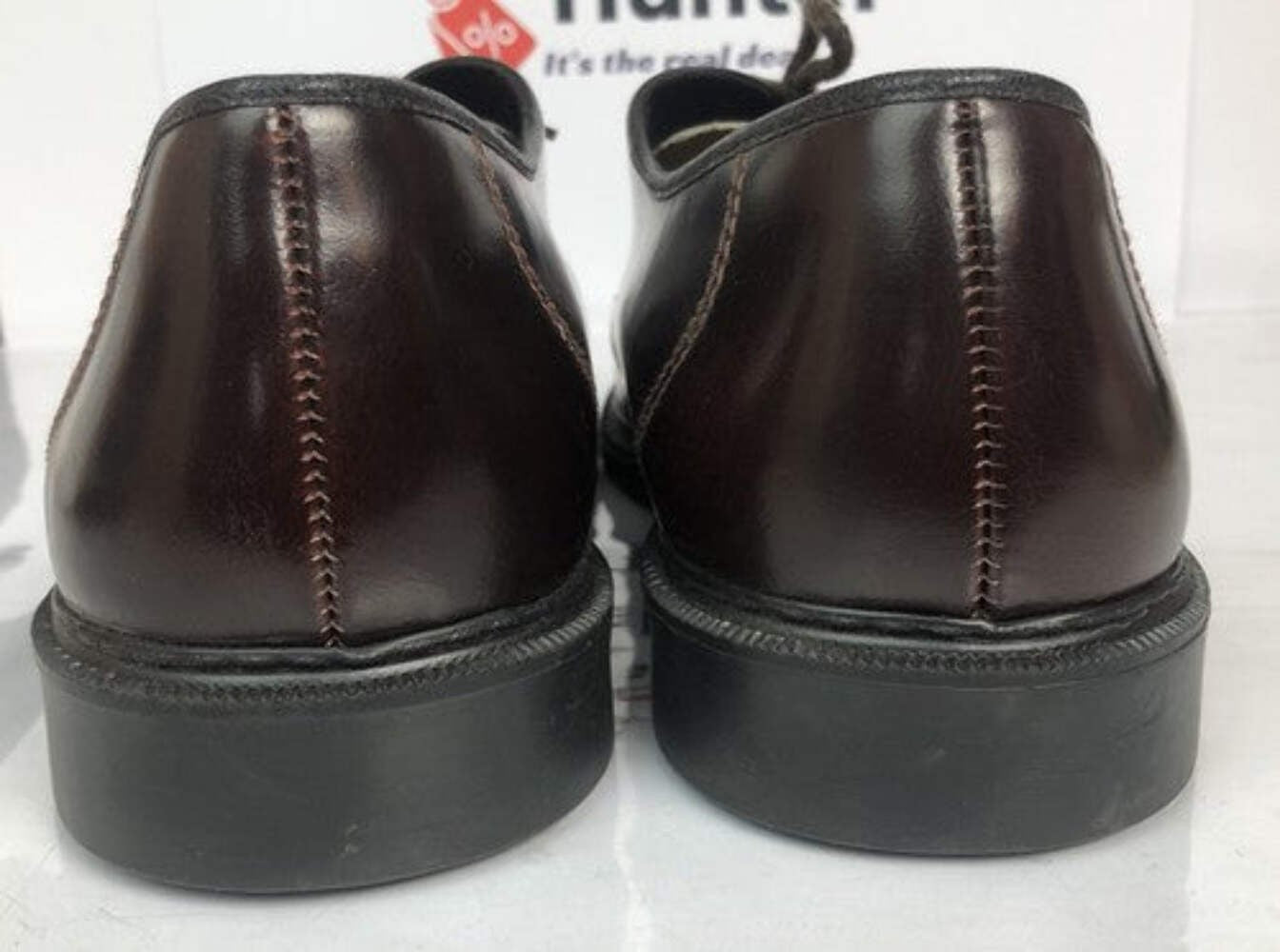F23 Mens Pumell Men's Brown Leather Work Shoes Size 11 1/2 Australian Made