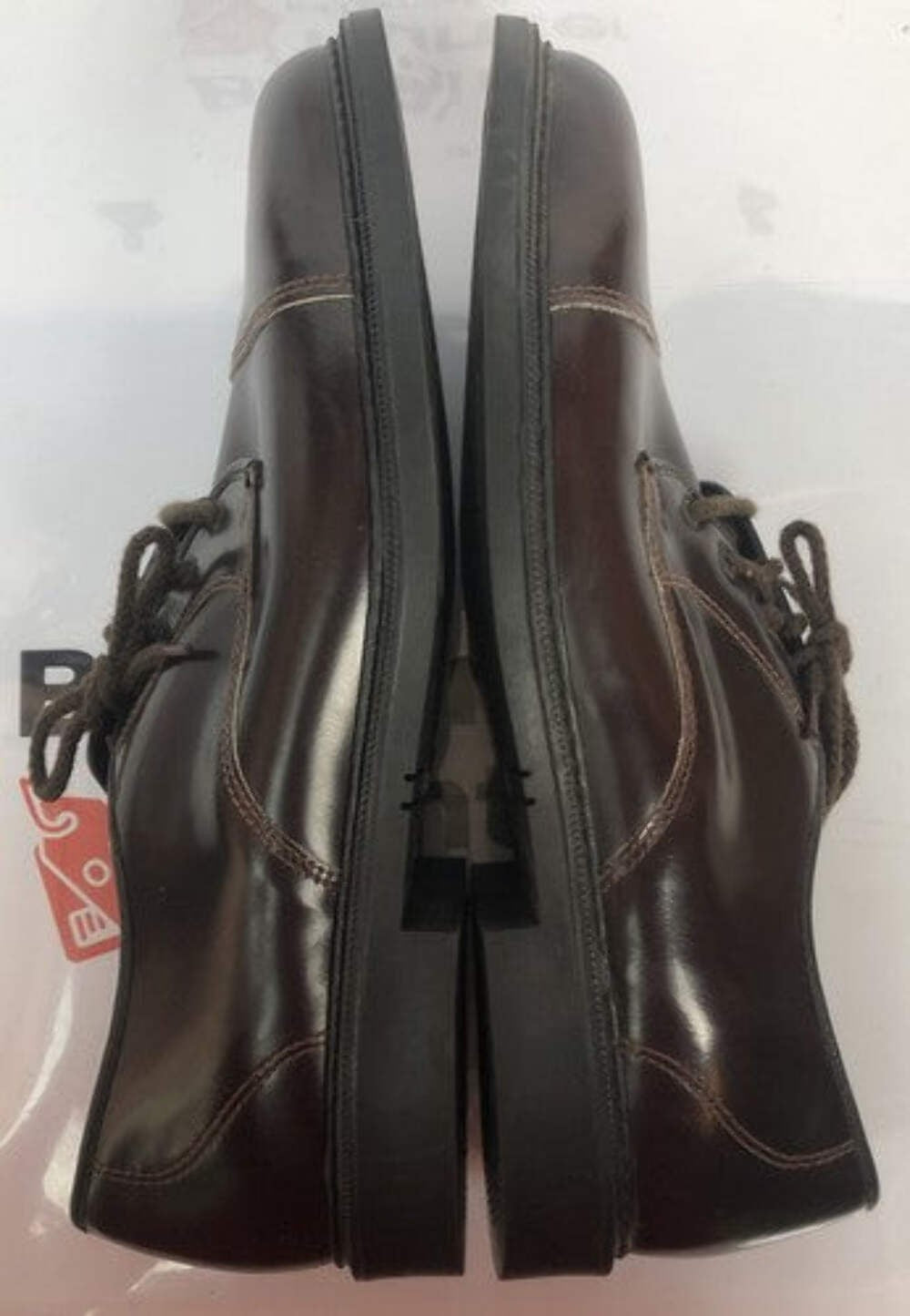 F23 Mens Pumell Men's Brown Leather Work Shoes Size 11 1/2 Australian Made