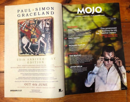 Mojo 224 July 2012 In Good Vintage Condition Magazine