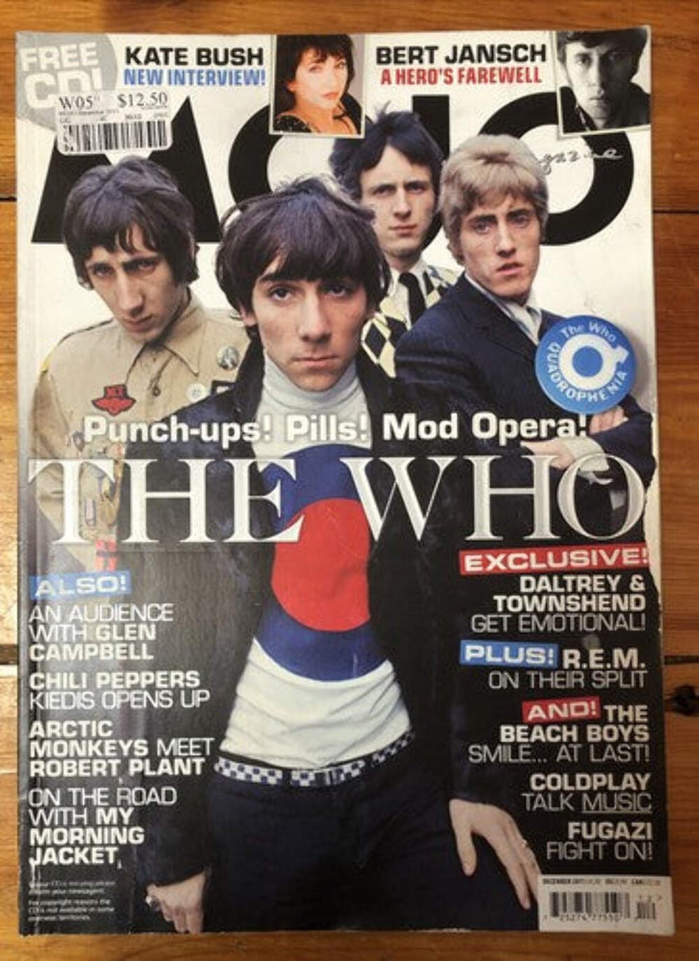 Mojo 217 December 2011 In Good Vintage Condition Magazine
