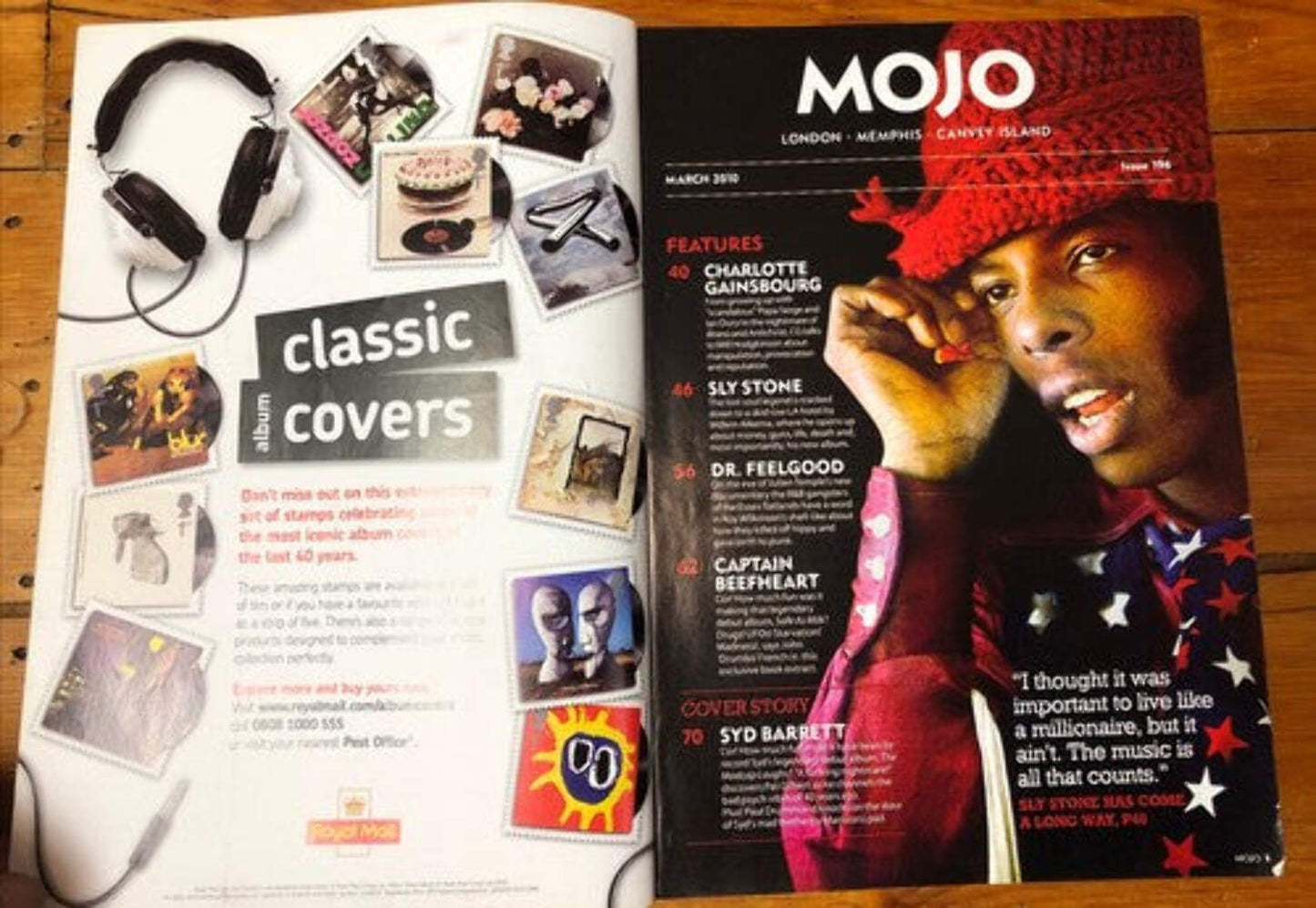 Mojo 196 March 2010 In Good Vintage Condition Magazine