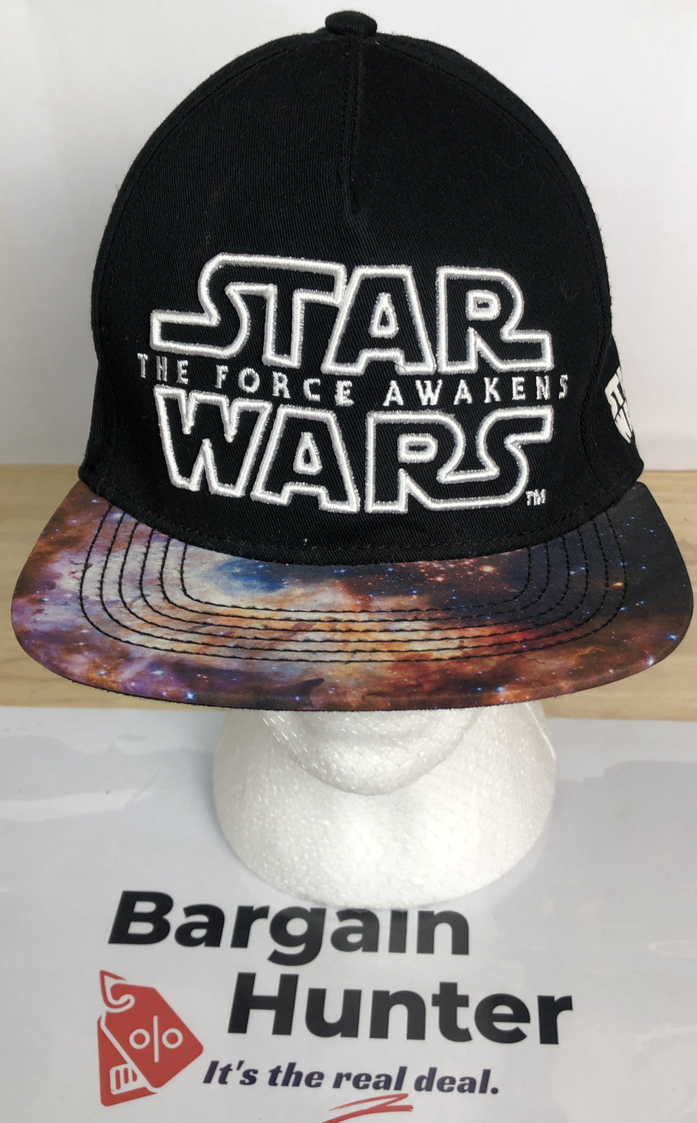 F69 Star Wars The Force Awakens Baseball Cap In Good Condition Adjustable Sizing