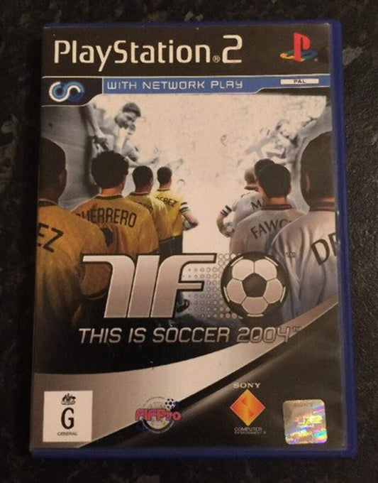 Tif This Is Soccer 2004  Playstation 2/PS2 Complete PAL Game + Free Post