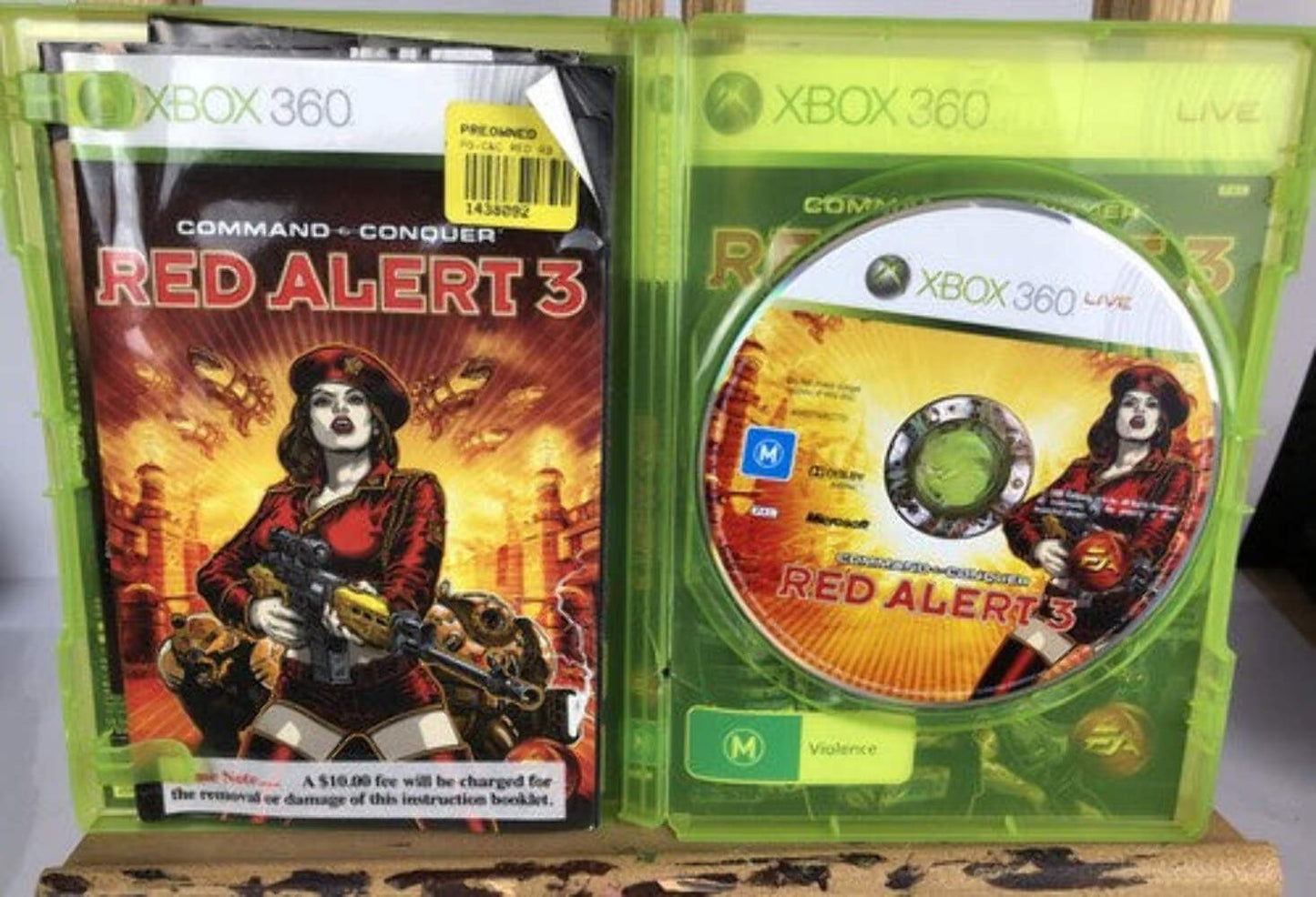 3229 Command & Conquer Red Alert 3 PAL Xbox 360 Complete