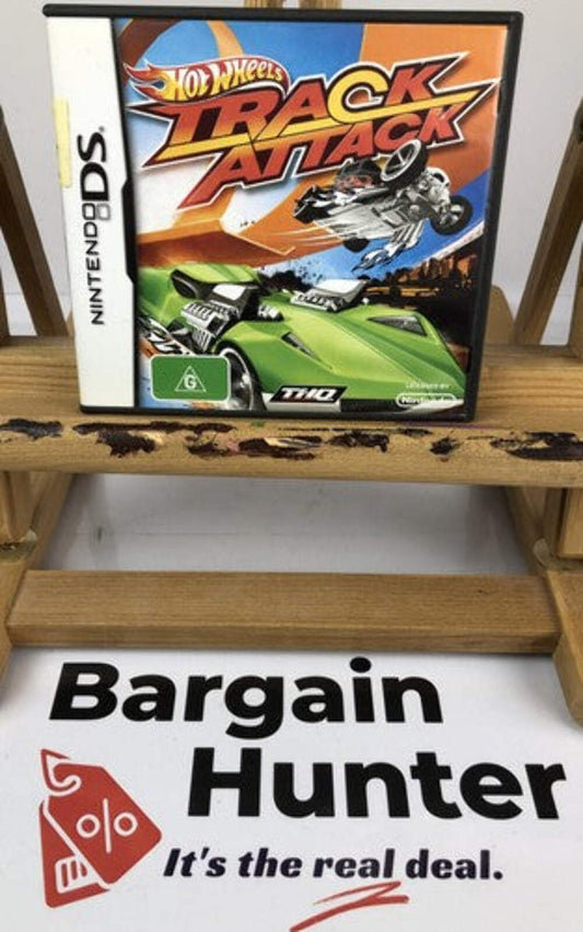 3146 Hot Wheels Track Attack Nintendo DS Game VGC Incomplete