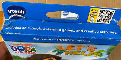 VTech Nickelodeon Dora The Explorer Let's Help ! For InnoTab Opened