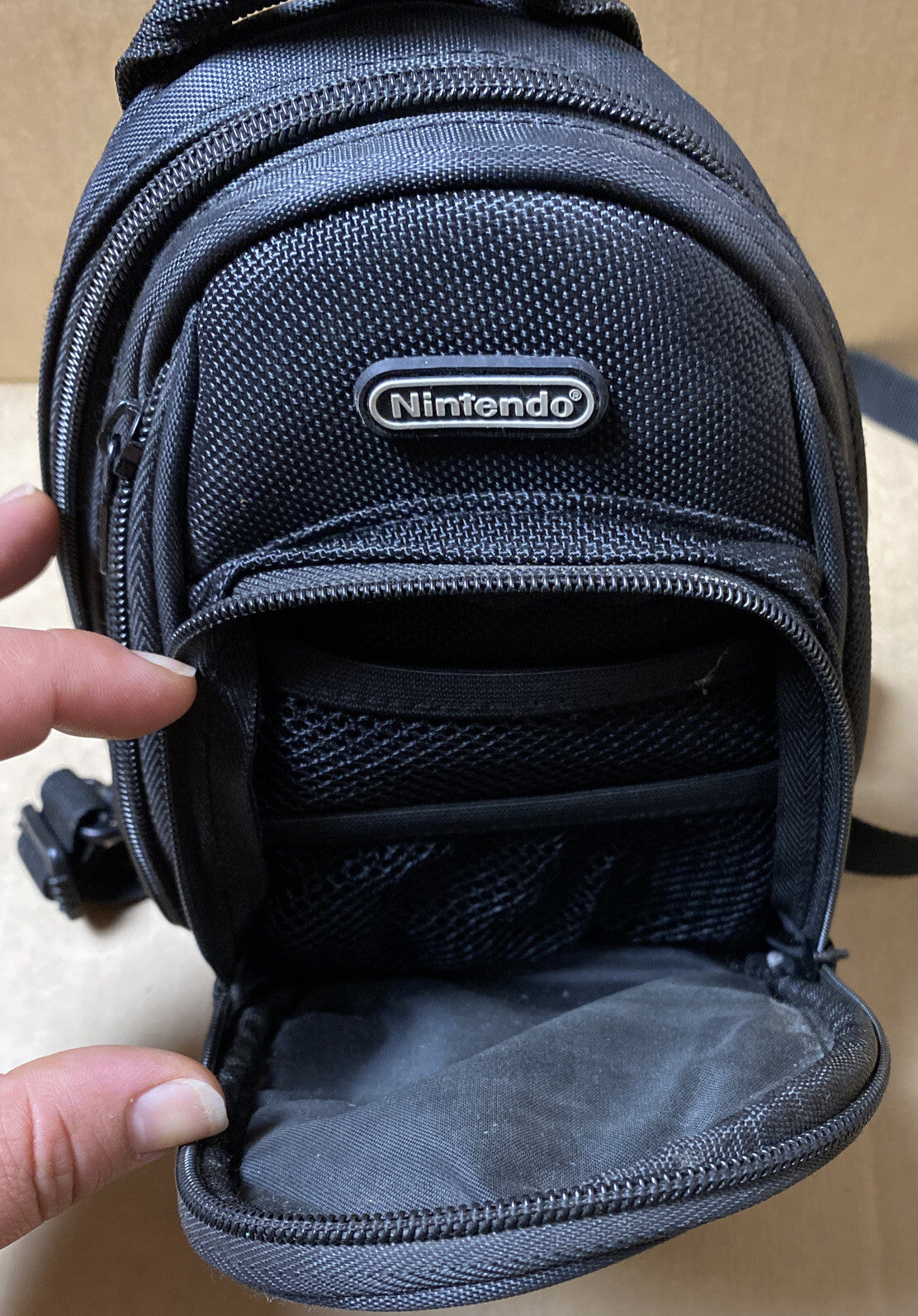 1936 Mario Backpack Nintendo DS Console Carry Case In Good Condition + Free Post