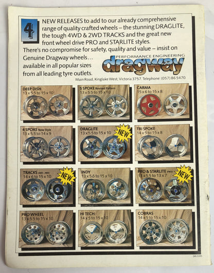 Super Car Magazine No.36 October - November  Vintage In Good Condition