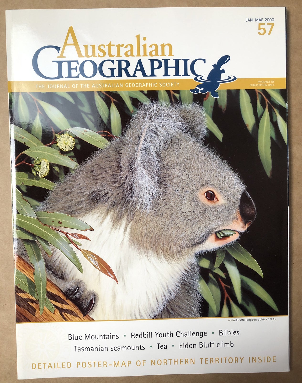 Australian Geographic Magazine Jan - Mar 2000 No. 57 In Good Condition