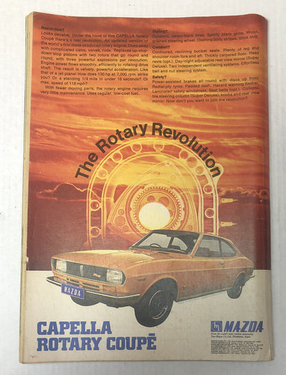 Vintage Wheels Magazine February 1971 In Ok Condition