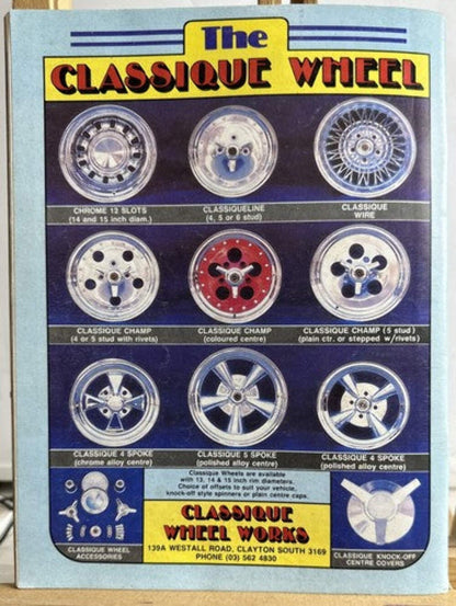 Graffiti Australian Street Rodding Magazine No.66 May/June 1989 In VGC