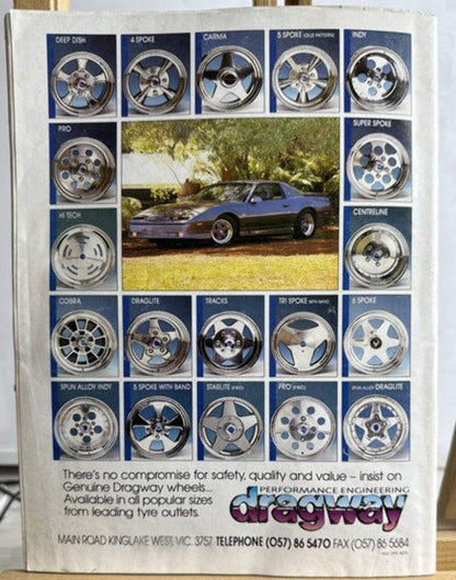 Graffiti Australian Street Rodding Magazine No.87 November/December 1992 In VGC