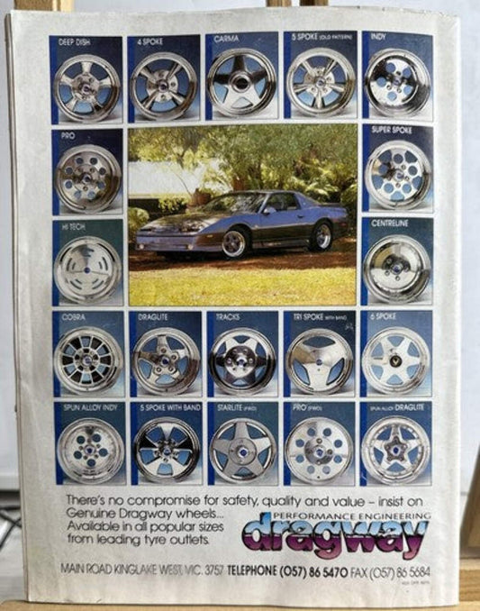 Graffiti Australian Street Rodding Magazine No.87 November/December 1992 In VGC