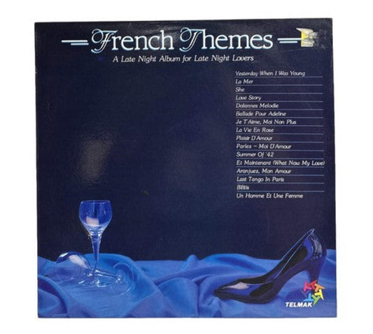 French Themes - A Late Night Album For Late Night Lovers - Record Album Vinyl LP