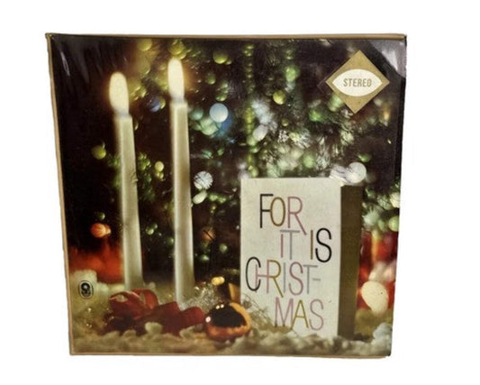 For It Is Christ-Mas Record Album Vinyl LP Christmas Classics 4422