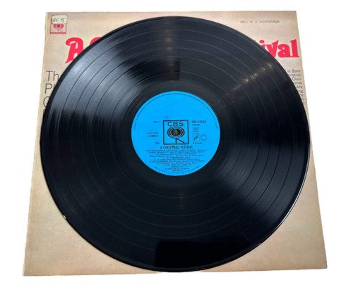 A Christmas Festival The Philadelphia Orchestra 100 Voices Record Vinyl LP 4423