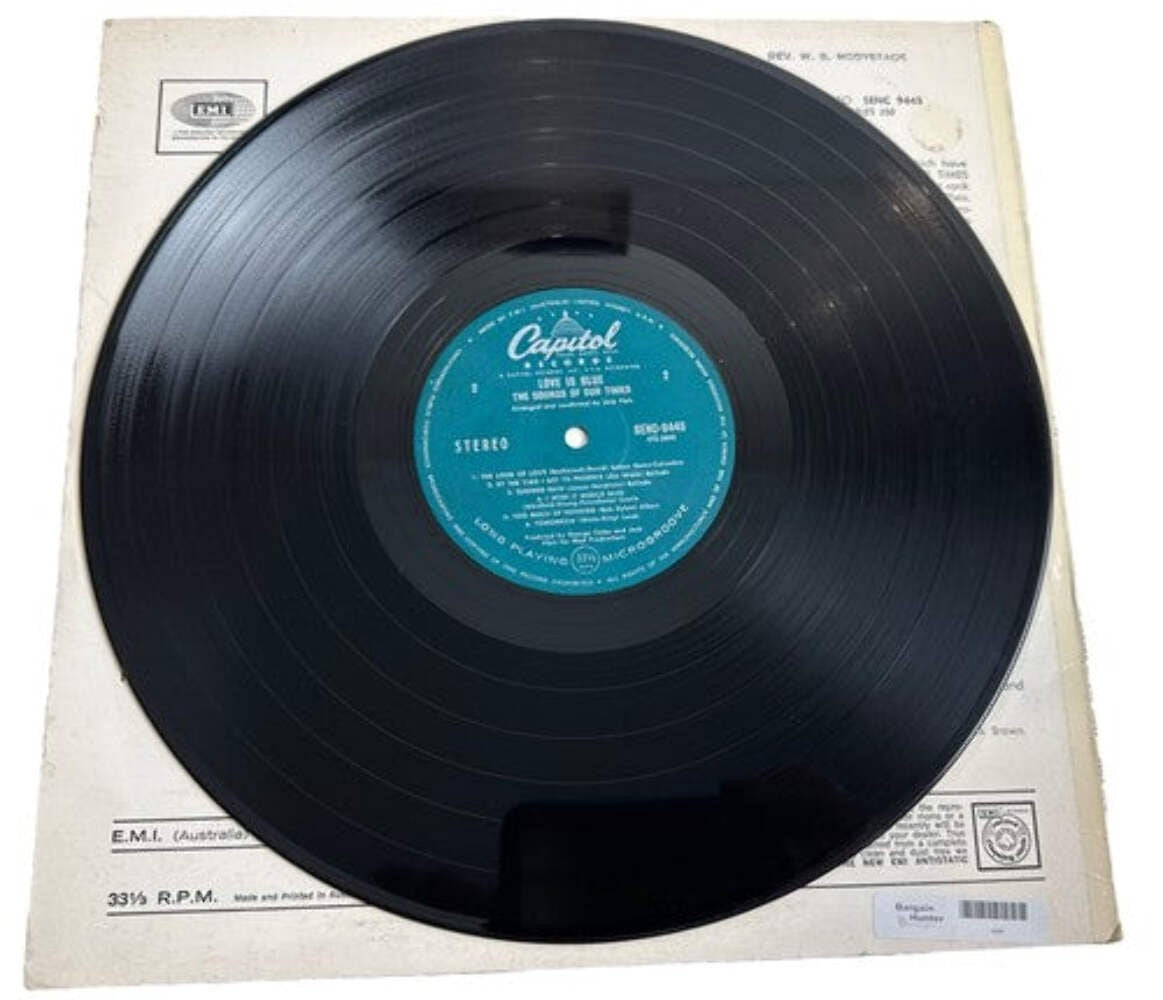 The Sounds Of Our Times – Love Is Blue 33 RPM Vinyl LP Record 4538
