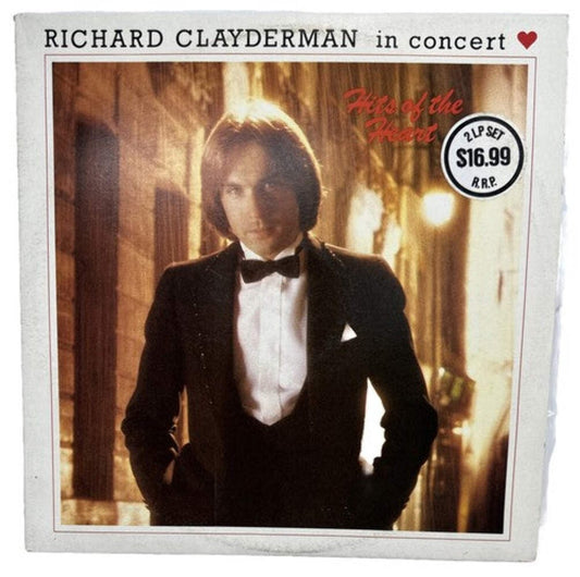 Richard Clayderman In Concert Hits Of The Heart Record Album Vinyl LP 4425