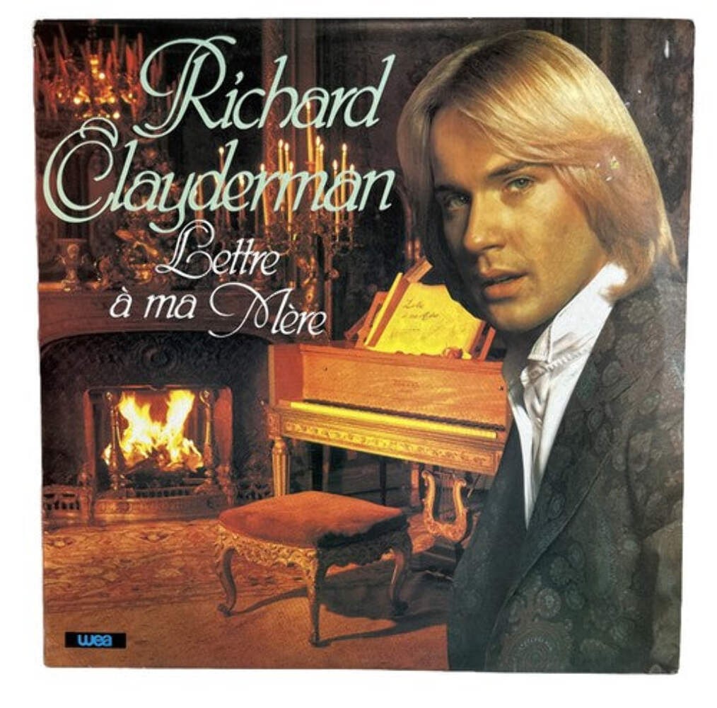 Richard Clayderman – Lettre A Ma Mère - 1980 LP Record Album Vinyl 4471