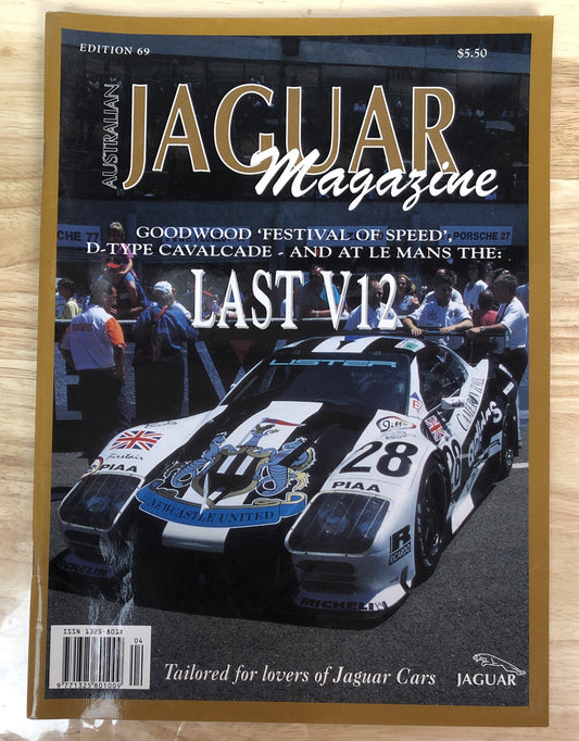Australian Jaguar Magazine No. 69 Vintage In Good Condition