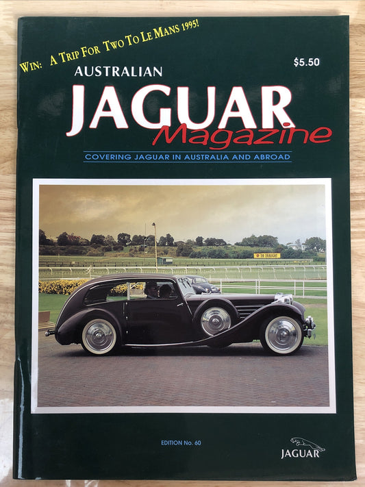 Australian Jaguar Magazine No. 60 Vintage In Good Condition