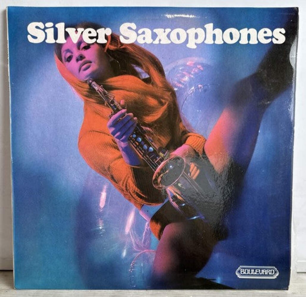 Knightsbridge Dance Orchestra, Silver Saxophones, LP Record In Good Condition