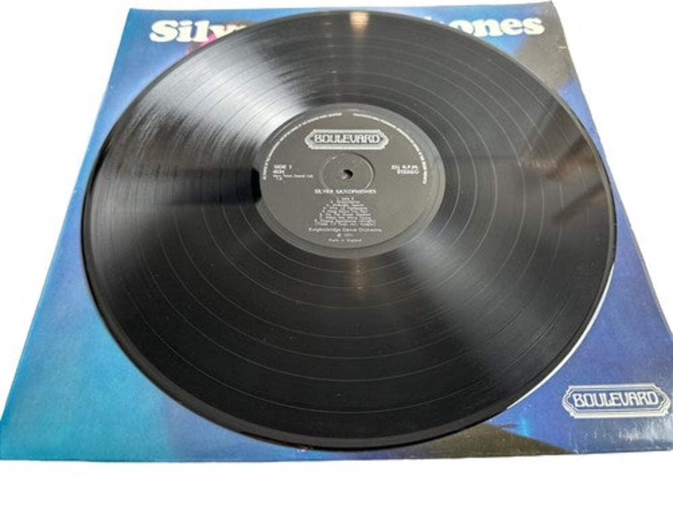 Knightsbridge Dance Orchestra, Silver Saxophones, LP Record In Good Condition