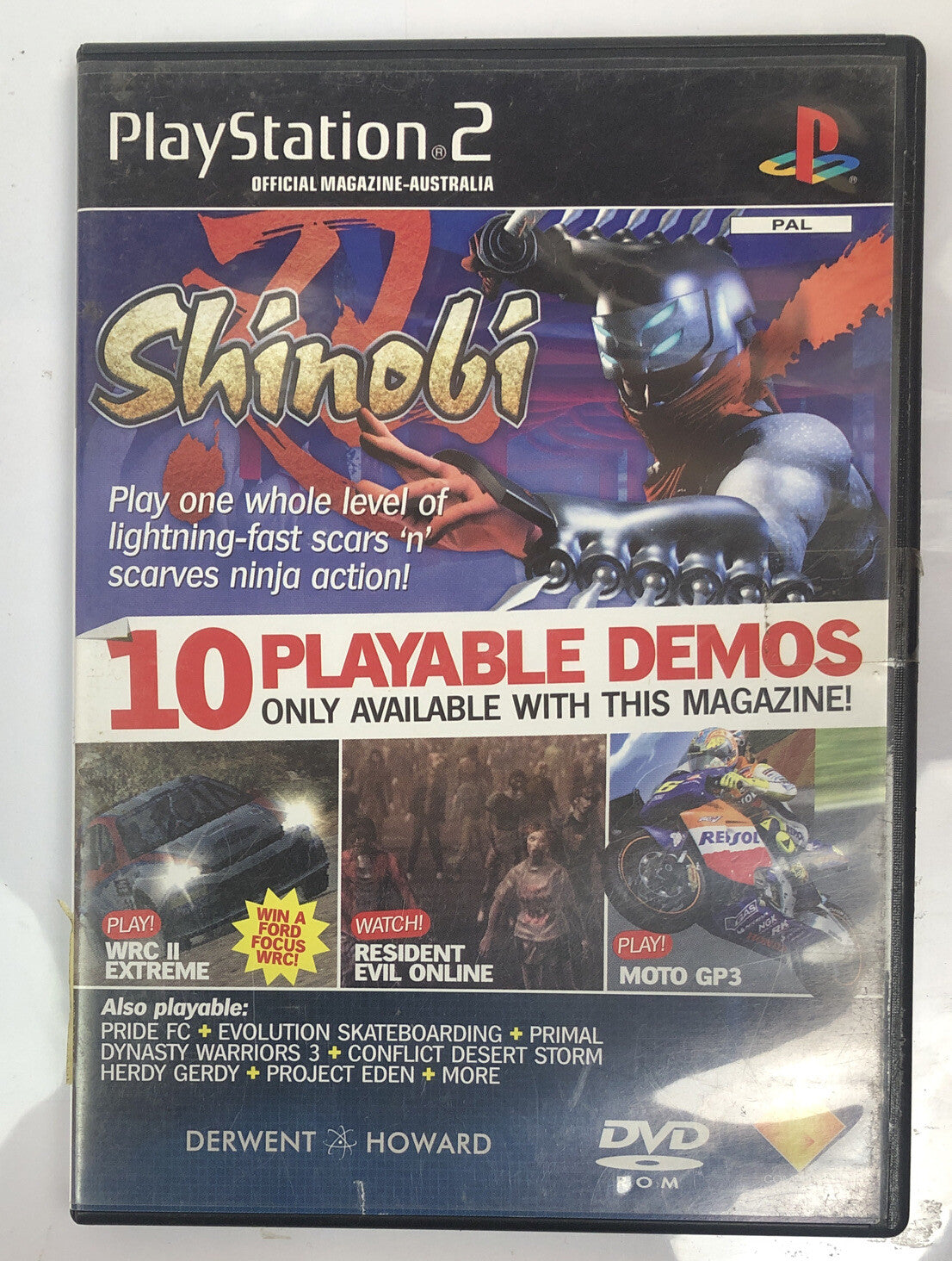 2647 Playstation 2 / PS2 Official Magazine Australia Demo Issue. 15,  June 2003