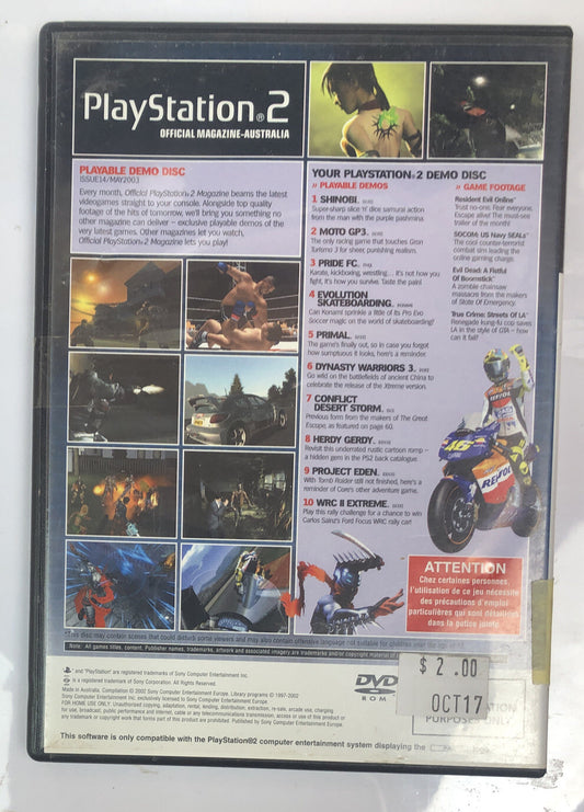 2647 Playstation 2 / PS2 Official Magazine Australia Demo Issue. 15,  June 2003