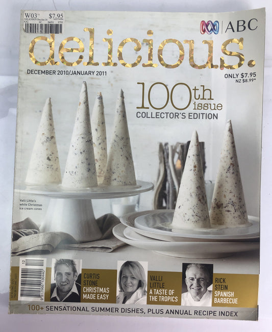 ABC Delicious December 2010 / January 2011 Magazine Good Condition